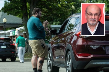 Security stepped up at Salman Rushdie stabbing site