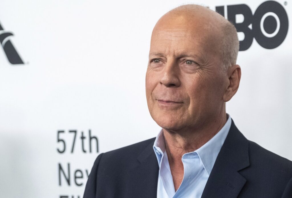 Bruce Willis jams out on harmonica after aphasia diagnosis