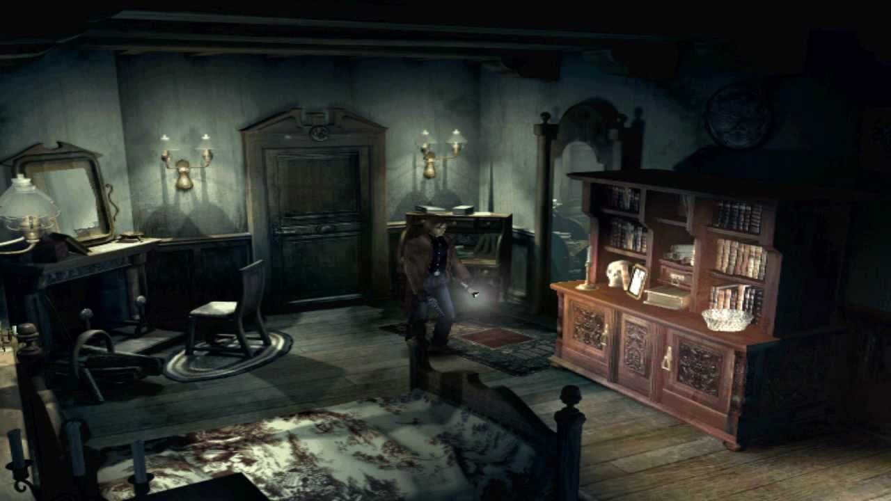 that's a still from the fourth game in the series: Alone In The Dark The New Nightmare.