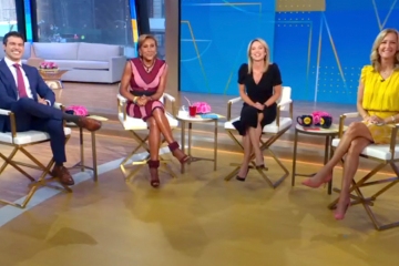 GMA's Gio Benitez fills in with Robin Roberts & Amy Robach as hosts are missing