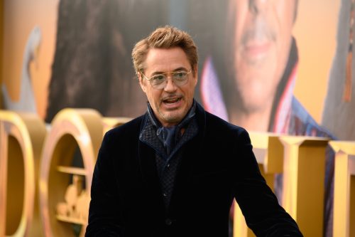 Robert Downey Jr. at the premiere of 