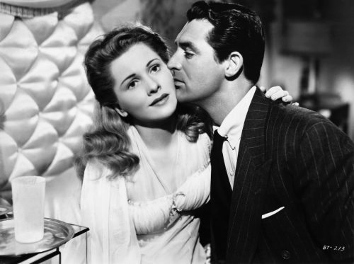 Joan Fontaine and Cary Grant in 