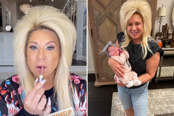 Theresa Caputo flaunts her long nails after backlash for holding baby with them