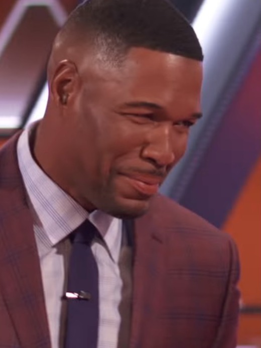 Michael Strahan claimed one of his co-stars put a guest 'on blast' following an awkward moment during Sunday's episode of the $100,000 Pyramid