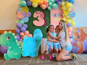 Kayla Sessler’s daughter Ariah’s third birthday party was a massive hit