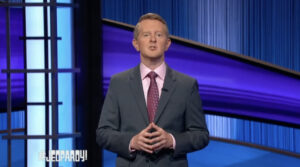 Ken Jennings is busy filming the new season of Jeopardy! as a permanent host