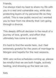 Kelsea Ballerini Just Announced She's Divorcing Morgan Evans — Celebwell