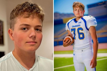 Tragedy as football player, 15, dies the night before his first game