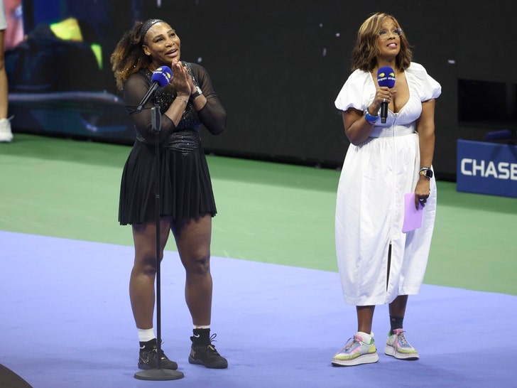 Serena Williams and Gayle King