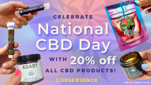 20% Off at Consequence Shop and $300 Giveaway
