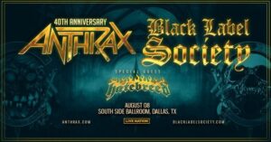 ANTHRAX Cancels Dallas Concert 'Due To A Medical Concern'