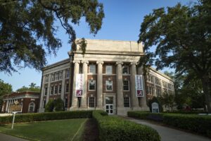 Bibb Graves Hall on the University of Alabama campus.