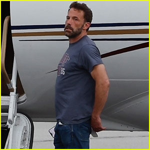 Ben Affleck Drops His Kids Off at Private Airport After Wedding Weekend in Georgia