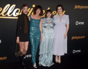 (L-R): Tawny Cypress, Juliette Lewis, Christina Ricci, and Melanie Lynskey at red carpet event