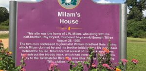 J.W. Milam's house