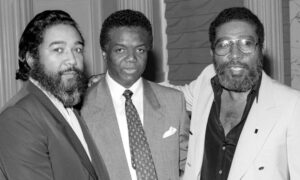 Left to right, Brian Holland, Lamont Dozier and Edward Holland.