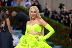 NEW YORK, NEW YORK - MAY 02: Gwen Stefani attends The 2022 Met Gala Celebrating