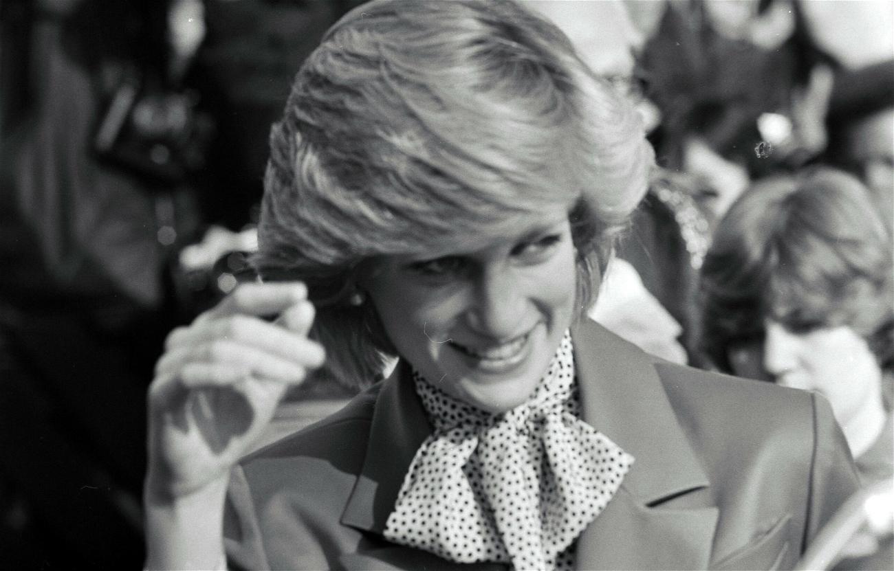 Princess Diana smiling