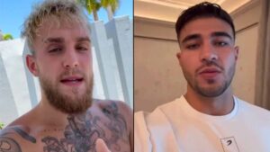 Jake Paul claps back at Tommy Fury fight challenge for October