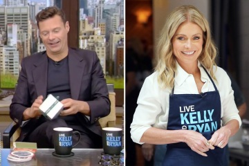 Live! star Ryan gushes over guest co-host as Kelly is STILL missing from show