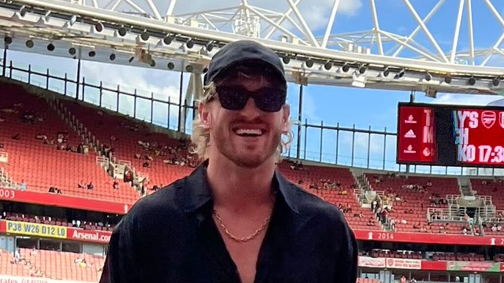 Logan Paul spotted at Emirates Stadium ahead of Arsenal game