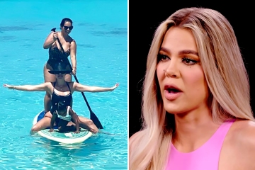 Kardashian fans shocked after Khloe's nanny posts unedited swimsuit photo of star