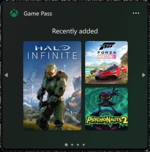 Microsoft’s testing a handy Game Pass widget on Windows 11