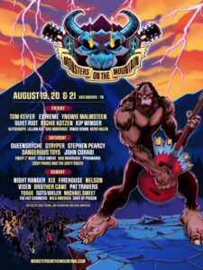 QUEENSRŸCHE Performs At Tennessee's MONSTERS ON THE MOUNTAIN Festival (Video)