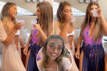 RHONJ's Gia takes shots with mom Teresa on yacht for 21st birthday hours 