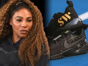Serena Williams To Wear Diamond-Encrusted Shoes For Last U.S. Open