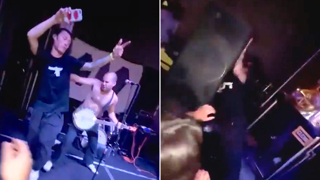 Show Me the Body Frontman Shoves Selfie-Taking Fan Off Stage: Watch