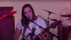 Soccer Mommy Performs "Shotgun" and "Feel It All the Time" on Kimmel