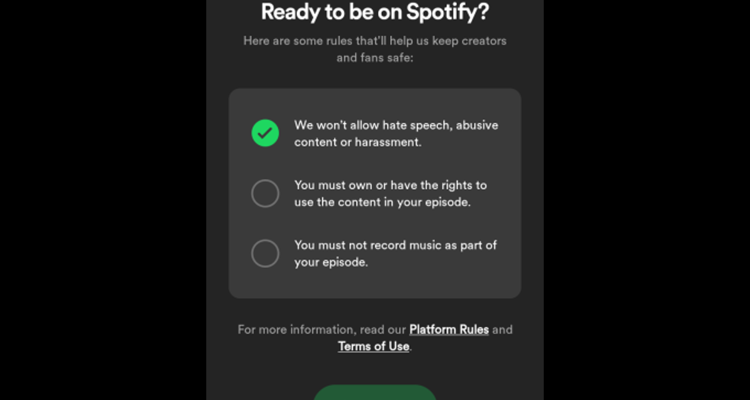 Spotify tests audio reactions
