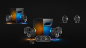 SteelSeries announces new Arena gaming speakers line and wireless mic
