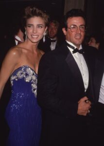 Stallone with Flavin in 1992.