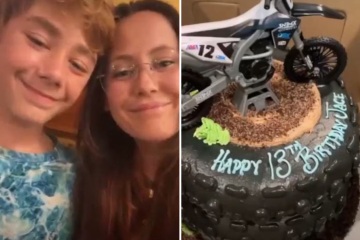 Inside Teen Mom Jenelle's son Jace's 13th birthday celebration