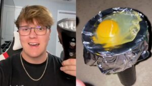 TikToker breaks $700 flashlight attempting to cook an egg