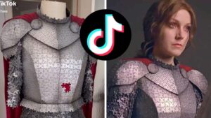 TikToker turns two 1,000-piece puzzles into a cosplay in 5 days