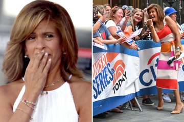 Today’s Hoda shares private tearful moment with fan battling breast cancer