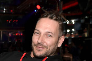 Kevin Federline at the Crazy Horse III Gentlemen's Club on March 24, 2018, in Las Vegas, Nevada