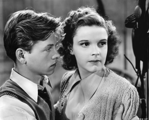 Mickey Rooney and Judy Garland in 