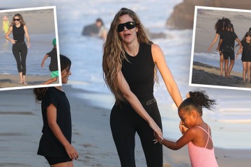 Khloe looks skinnier than ever as she's seen with thin arms & legs in new pics