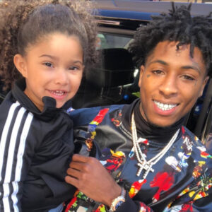 YoungBoy with one of his kids