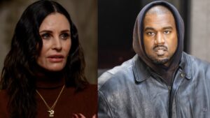 Courteney Cox on Kanye Saying He Wishes He’d Tweeted ‘Friends Wasn’t Funny’