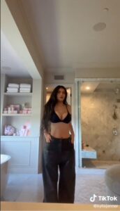 Kylie Jenner has shown off her post-baby body in a sexy TikTok