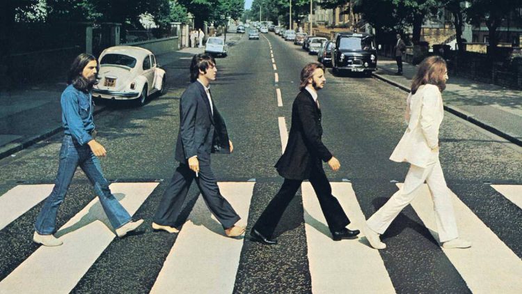 The Beatles Abbey Road Album Cover Apple Records