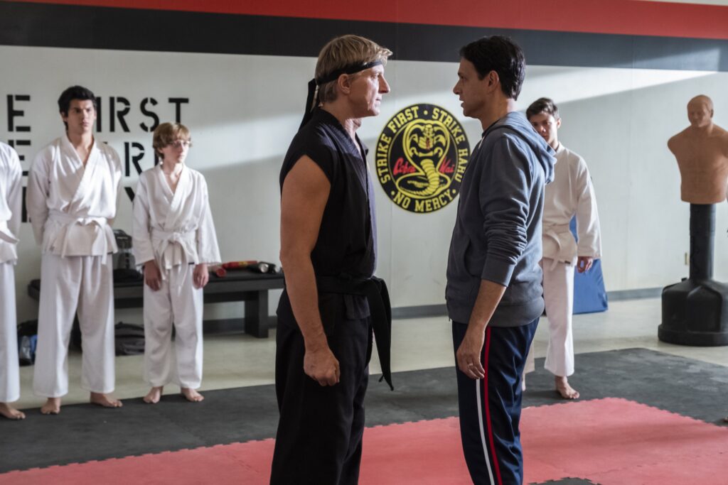 Cobra Kai is a sequel to the original The Karate Kid films by Robert Mark Kamen