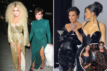 All the times Kris Jenner twinned with her daughters