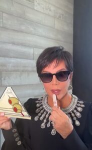 Kris Jenner's hand appeared to be shaking in an Instagram reel