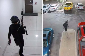 Footage of Phoenix mass shooting shows moment gunman opens fire killing two